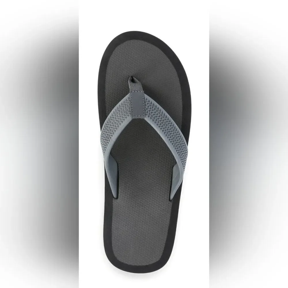 NWoT No Boundaries Grey Lightweight Eva Sandals Size 7